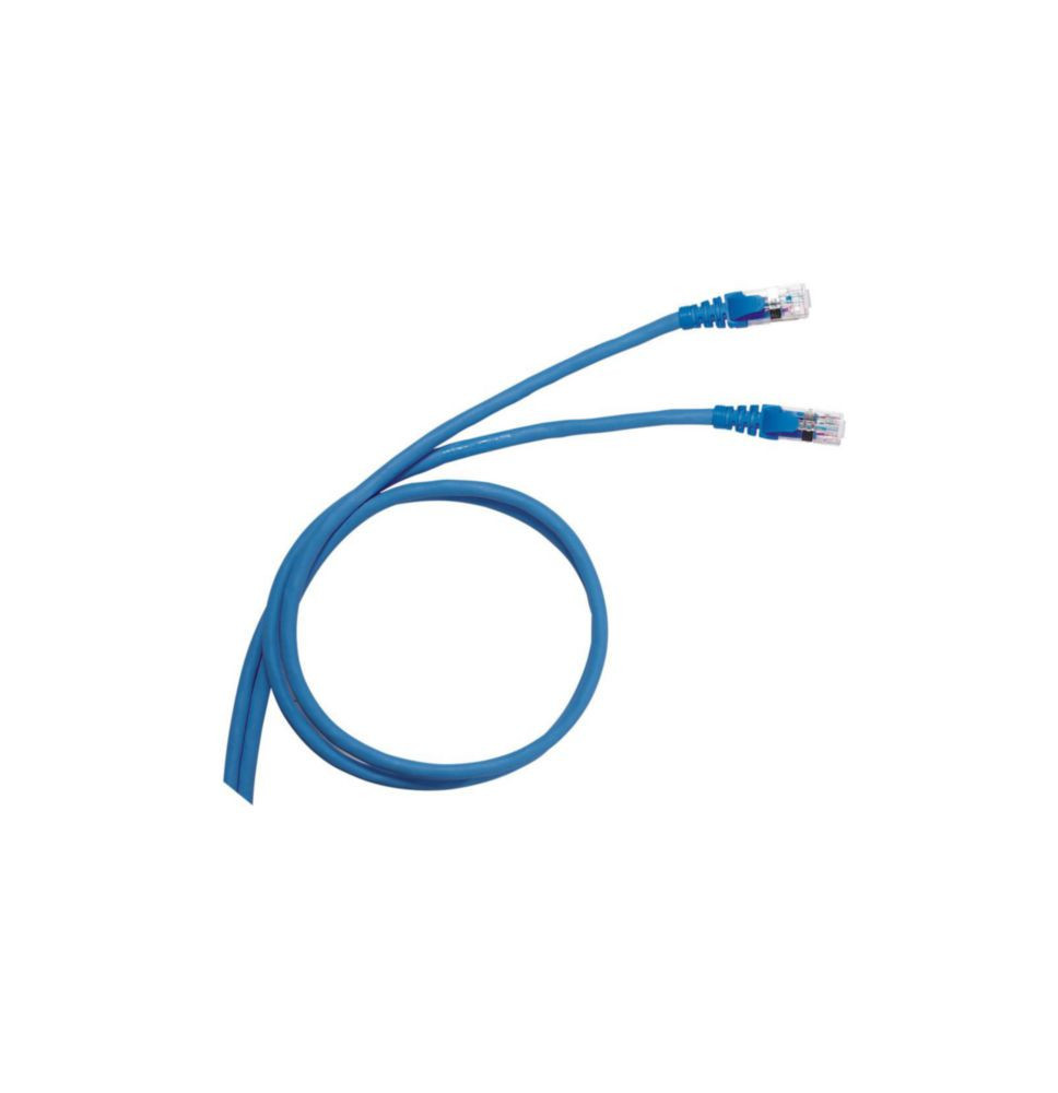 Cordon pour équipement multimédia 2 embouts RJ45 - longueur Cordon pour équipement multimédia 2 embouts RJ45 - longueur