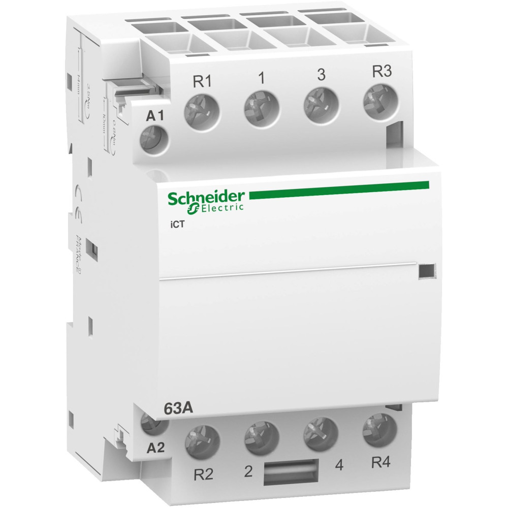 Contacteur auxiliarisable - 4P - 63A - 2NO+2NF - 220/240Vca -