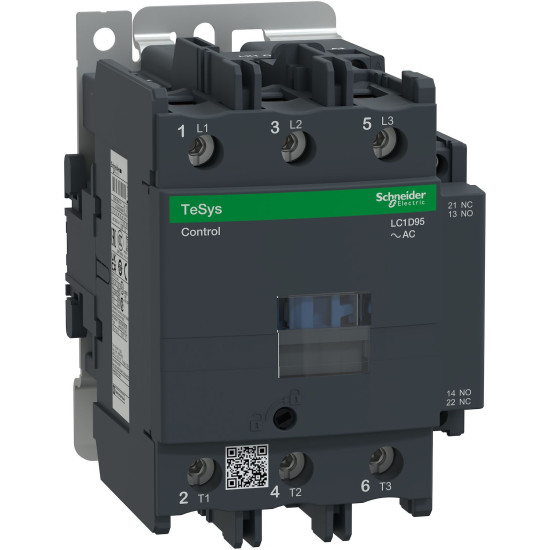 Contacteur 3P AC-3 440V 95A bobine 230Vca TeSys LC1D Schneider