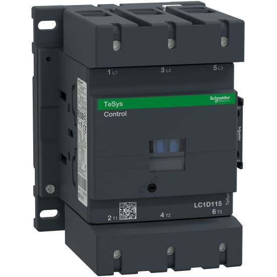 Contacteur 3P AC-3 440V 115A bobine 230Vca TeSys LC1D Schneider