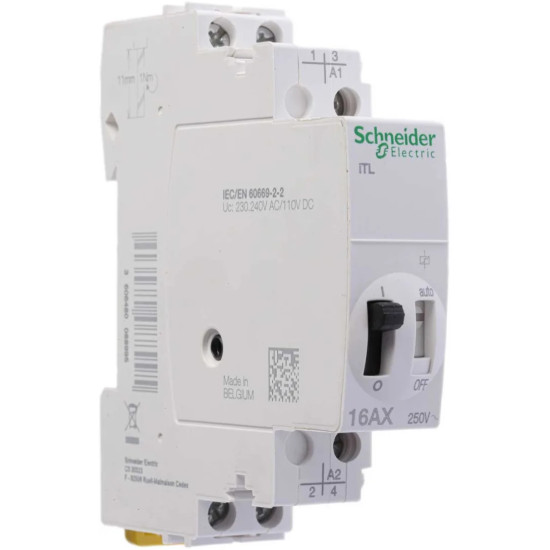 Télérupteur 16A 2NO 230...240VCA 110VCC 50-60Hz Acti9, iTL
