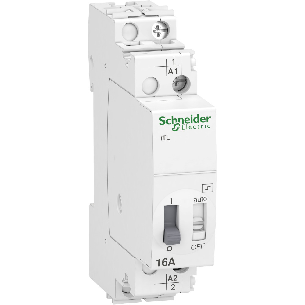 Télérupteur 16A 1NO 230...240VCA 110VCC 50-60Hz Acti9, iTL