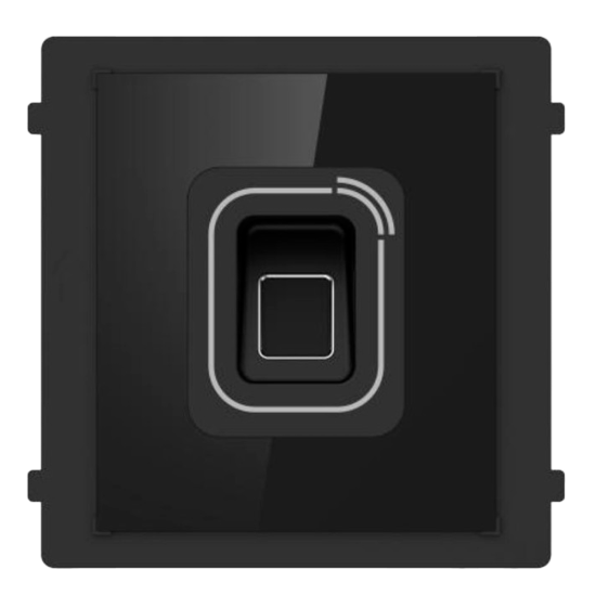 Sous-module de lecteur d'empreintes digitales et de cartes
