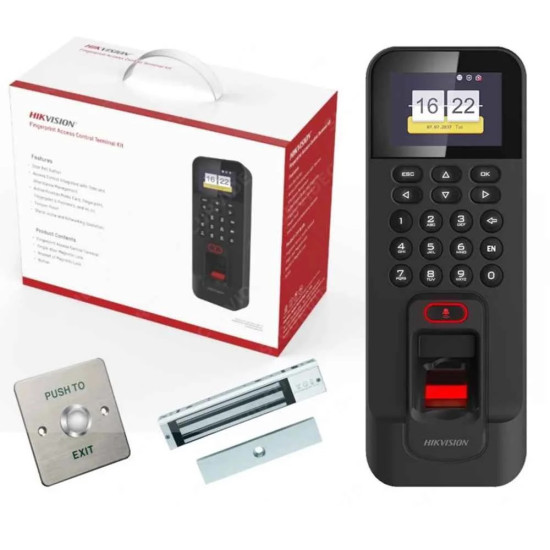 Kit de terminal d'empreintes digitales Hikvision - DS-KAS261