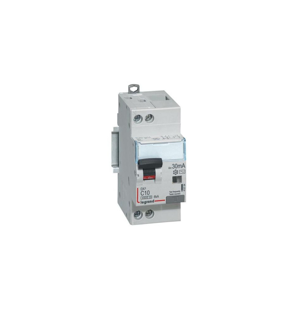 Disjoncteur différentiel DX³4500 arrivée haute et départ bas à Disjoncteur différentiel DX³4500 arrivée haute et départ bas à