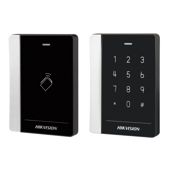 Lecteur de cartes Mifare avec clavier Hikvision - DS-K1102AMK