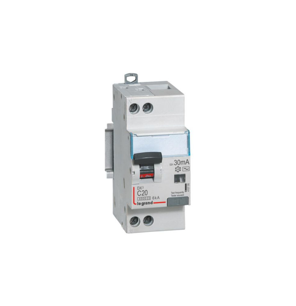 Disjoncteur différentiel DX³4500 arrivée haute et départ bas à Disjoncteur différentiel DX³4500 arrivée haute et départ bas à