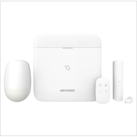Kit Alarme sans Fil WiFi/GPRS avec Centrale 64 Zones AX Pro