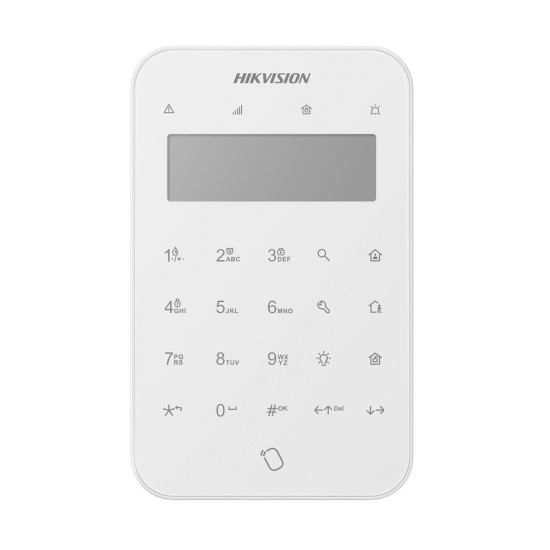 Clavier LCD sans fil AX Pro Hikvision - DS-PK1-LT-WE
