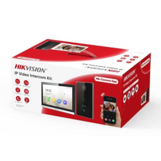 Kit d'interphone vidéo IP Hikvision - DS-KIS608P