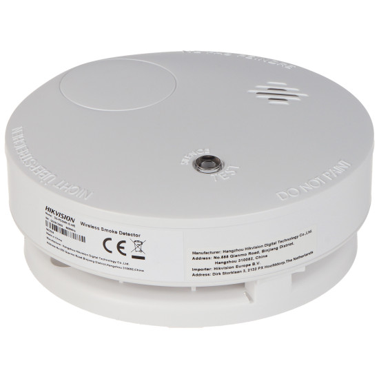 Détecteur de fumée sans fil AX Pro Hikvision - DS-PDSMK-E-WE
