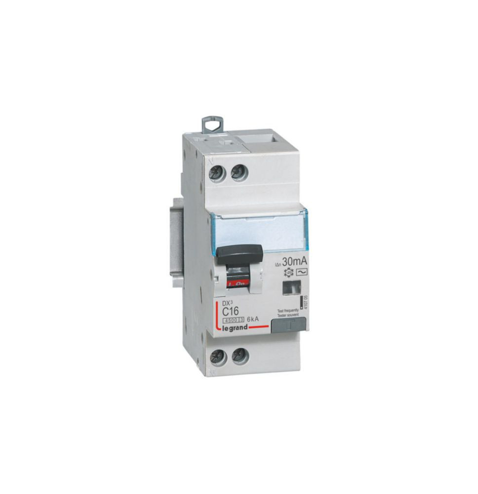 Disjoncteur différentiel DX³4500 arrivée haute et départ bas à Disjoncteur différentiel DX³4500 arrivée haute et départ bas à