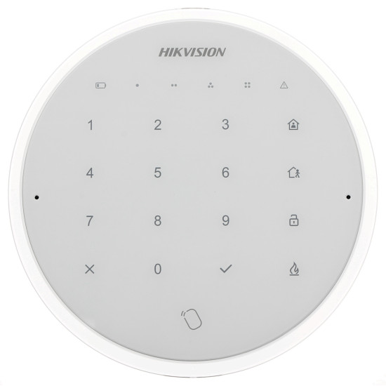 Clavier lecteur de tag blanc Hikvision - DS-PKA-WLM-868