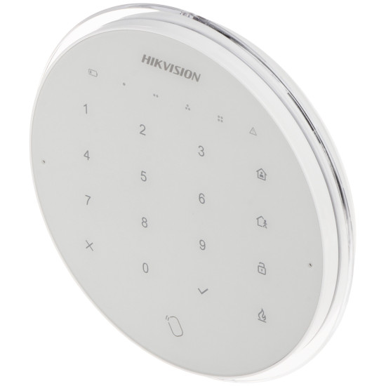 Clavier lecteur de tag blanc Hikvision - DS-PKA-WLM-868
