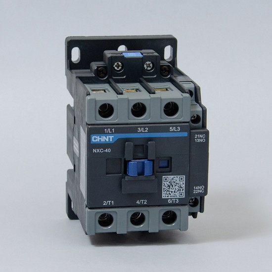 Contacteur bobine AC3 3P 40A 20KW 220V NXC-40 CHINT - 925923