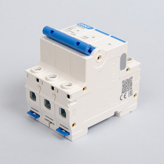 Disjoncteur miniature 3P 6kA C1A NXB-63 CHINT - 814164