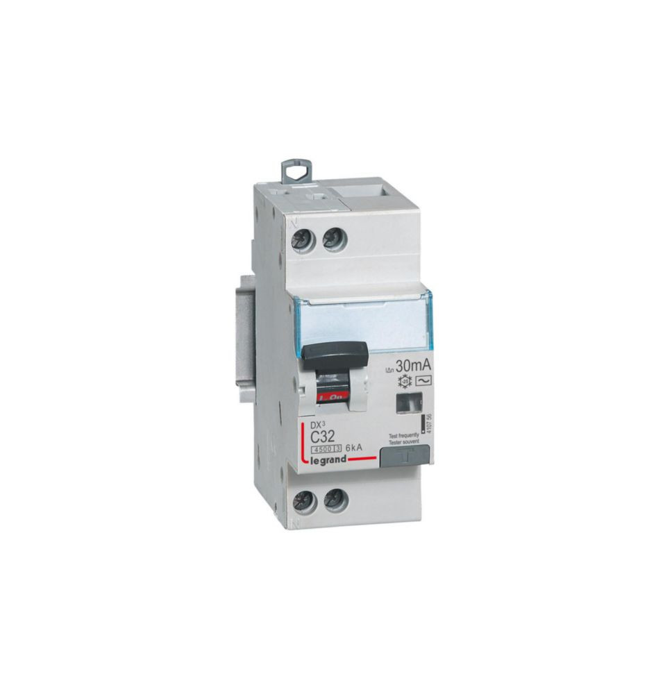 Disjoncteur différentiel DX³4500 arrivée haute et départ bas à Disjoncteur différentiel DX³4500 arrivée haute et départ bas à