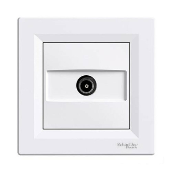 Prise TV blanc Encastrée Asfora Schneider Electric - EPH3200121