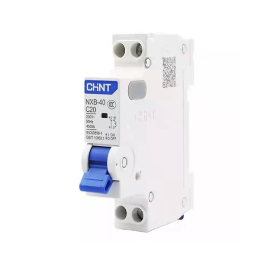Disjoncteur miniature DPN 1P+N 4,5kA C20A NXB-40 CHINT - 817018