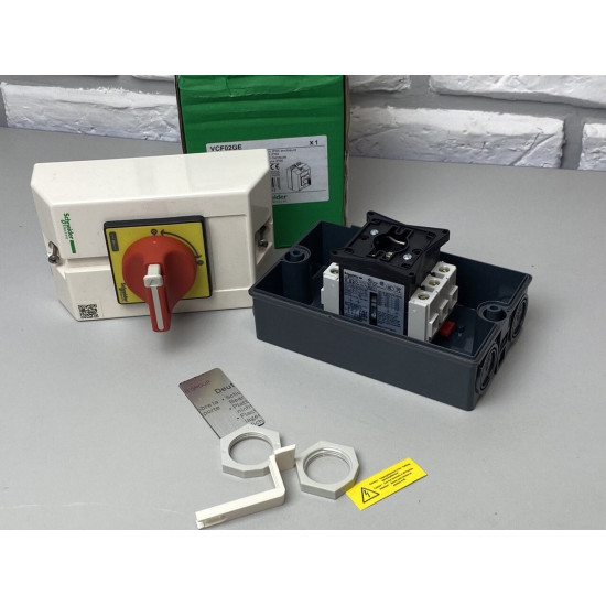 Interrupteur - sectionneur en coffret - 3P - 10A TeSys Vario