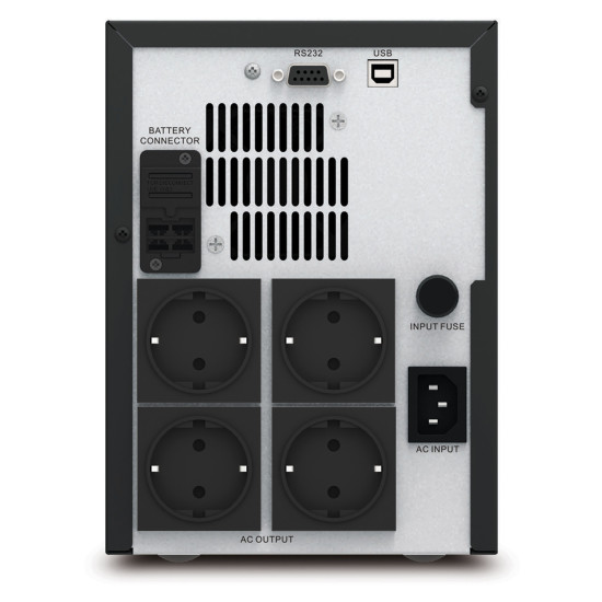 Onduleur APC Easy UPS monophasé interactif, 1 500 VA, tour, 230
