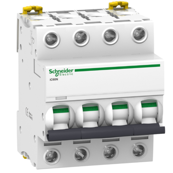 Disjoncteur miniature - 4P - 32A - Courbe C - 400Vca -