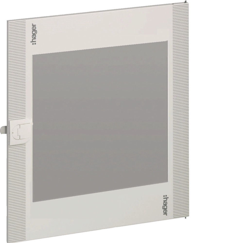 Porte transparente pour coffret vegaD 3 rangées - Hager - FD32TN