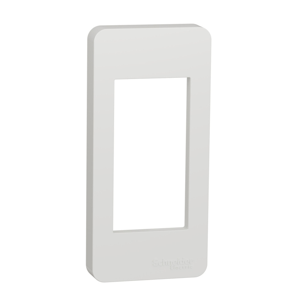 Plaque de finition étroite - Blanc - 1 module - Unica Schneider Plaque de finition étroite - Blanc - 1 module - Unica Schneider