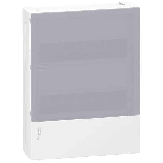 Coffret en saillie - 2x12 modules - porte translucide - Pragma