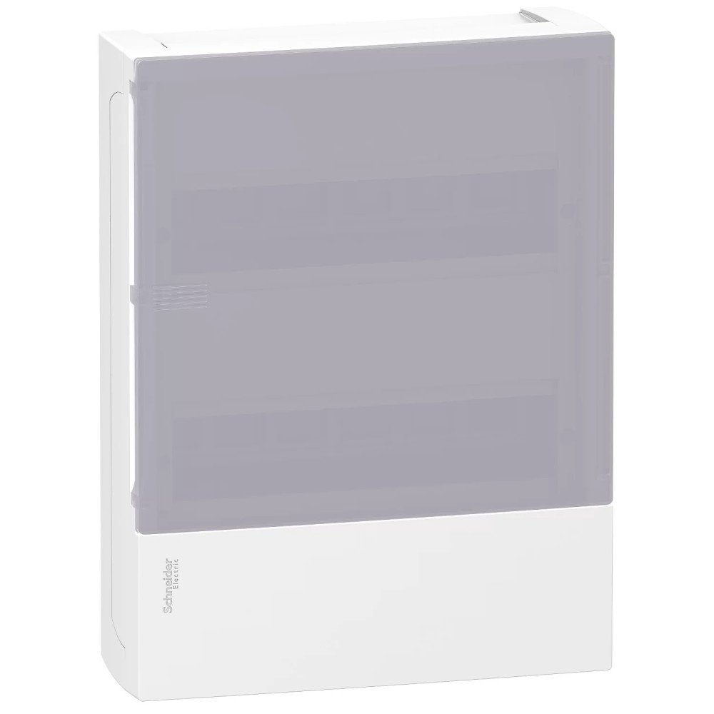 Coffret en saillie - 2x12 modules - porte translucide - Pragma