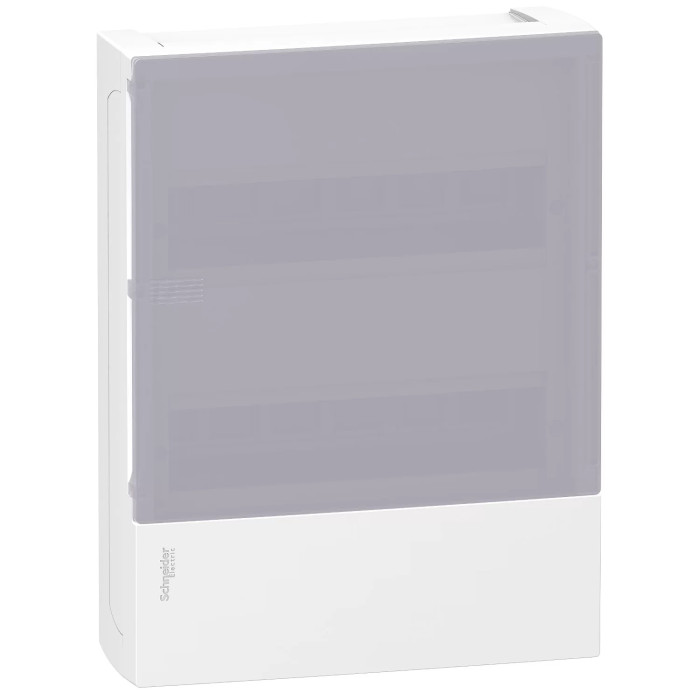 Coffret en saillie - 2x12 modules - porte translucide - Pragma