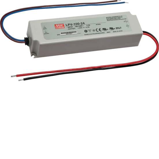 Transformateur 100W/24V pour LED bande pour plinthe SL - Hager