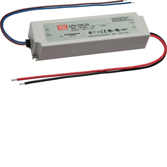Transformateur 100W/24V pour LED bande pour plinthe SL - Hager