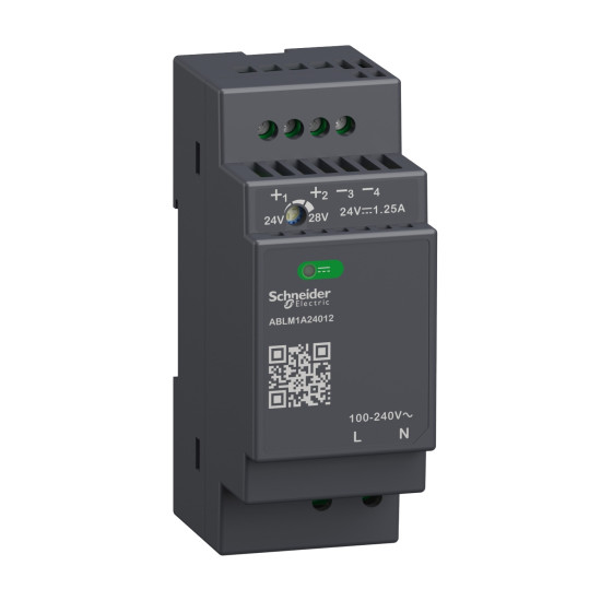 Alimentation à découpage - 1,2A - 100à240Vca mono/biphasé -