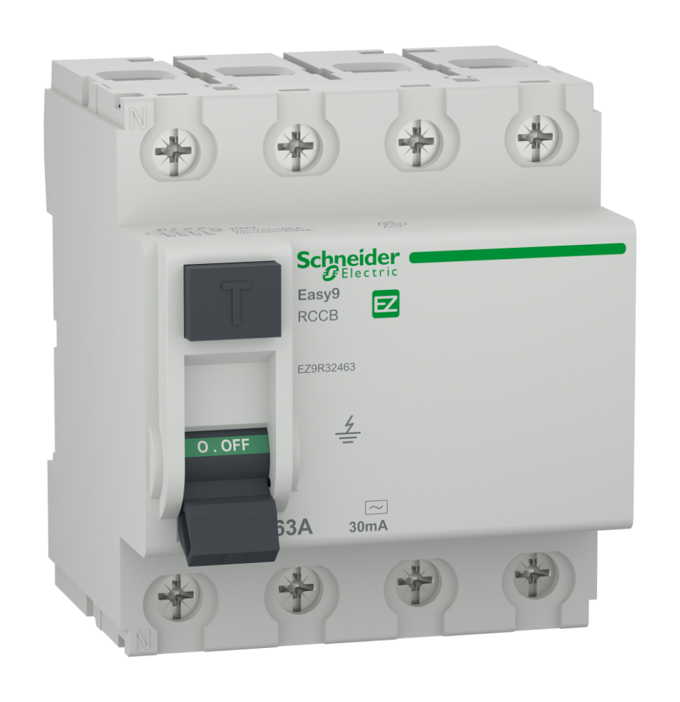 Interrupteur Différentiel 4X63A, 30mA Schneider Electric - Interrupteur Différentiel 4X63A, 30mA Schneider Electric -