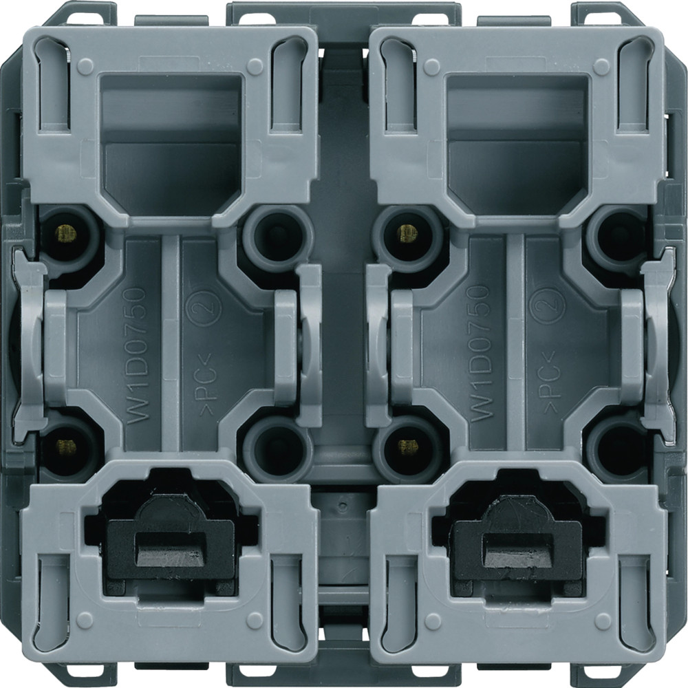 Bouton poussoir galerie volet roulant 2 modules - Hager - WXF301,Automatisation et contrôle