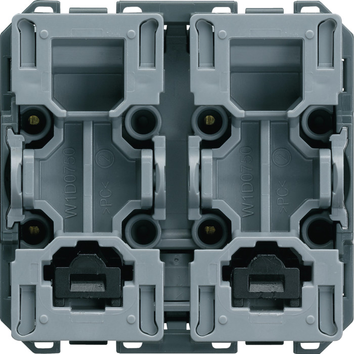 Bouton poussoir galerie volet roulant 2 modules - Hager - WXF301,Automatisation et contrôle