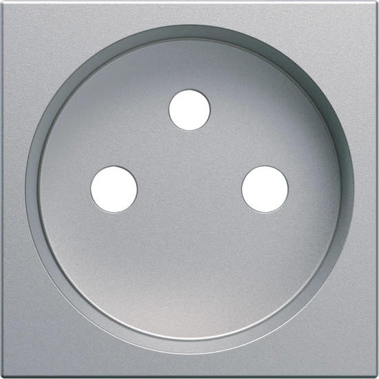 Enjoliveur galerie prise de courant à puits 2P+T, finition