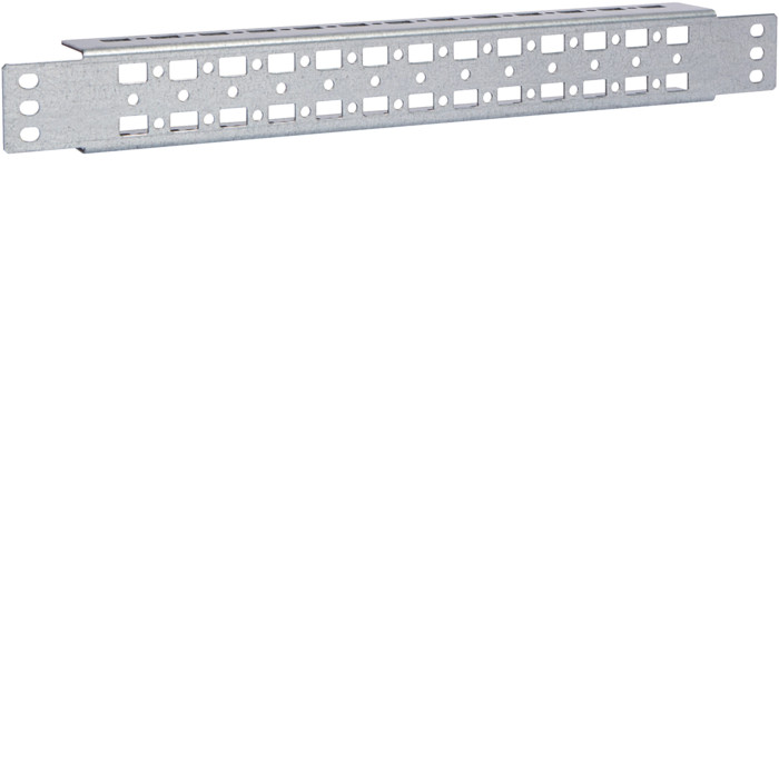 Traverse perforée Quadro+ pour montant h 50mm pour cellule 400mm - Hager - FN875E,Prise & Coffret
