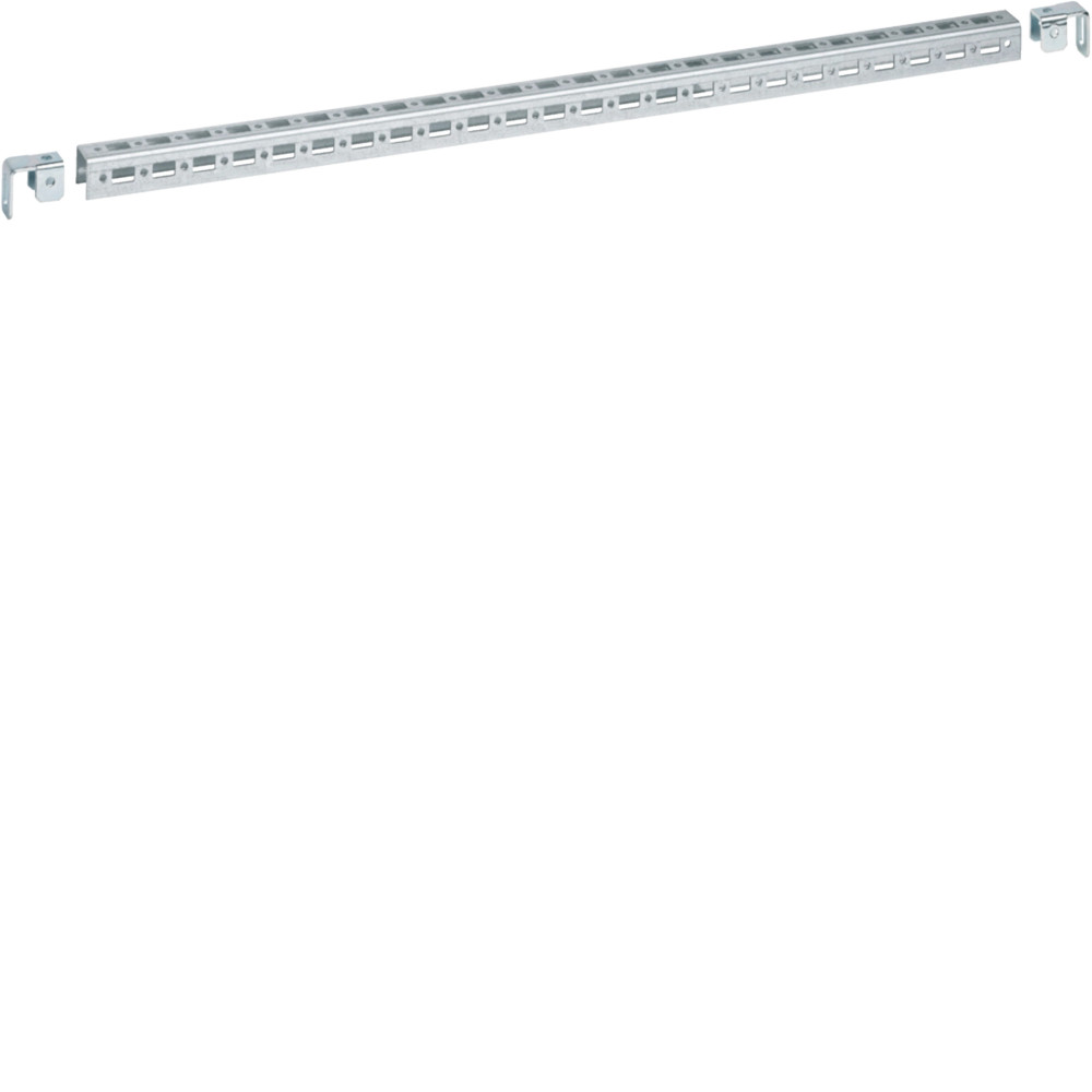 Traverse perforée Quadro+ métal zingué h 25mm pour cellule 700mm - Hager - FN864E,Prise & Coffret