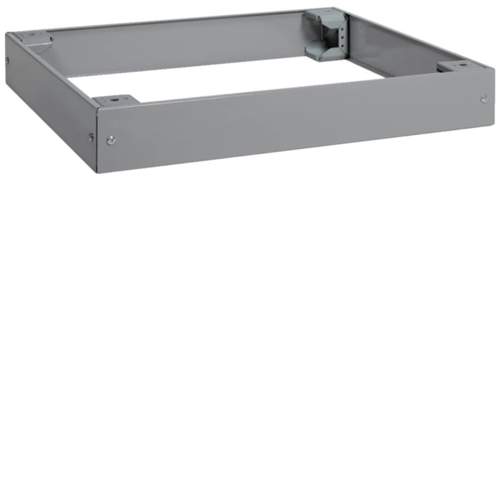Socle quadro evo H100 pour cellule P600xL450mm Gris poussière -