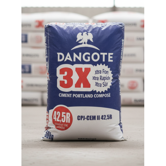 Ciment Dangote 3X 42.5R Portland composé