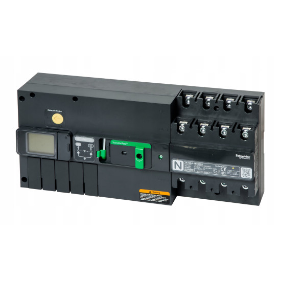 Inverseur de sources - commutateurs - 100A - 4P - 400Vca - TransferPacT TA100 Schneider Electric -