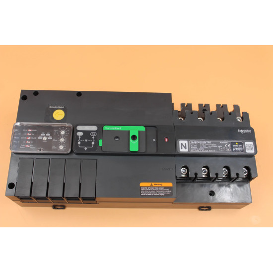 Inverseur de sources - commutateurs - 80A - 4P - 400Vca TransferPacT TA100 Schneider Electric -