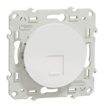 Prise RJ45 - blanc - grade 1 (téléphone) cat. 