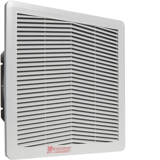 Ventilateur IP54 230VAC 520m3/h h 325mm l 325mm RAL 7035 - Hager - FL216Z,Prise & Coffret