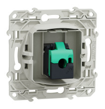 Prise RJ45 - blanc - grade 1 (téléphone) cat. 