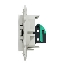Prise RJ45 - blanc - grade 1 (téléphone) cat. 