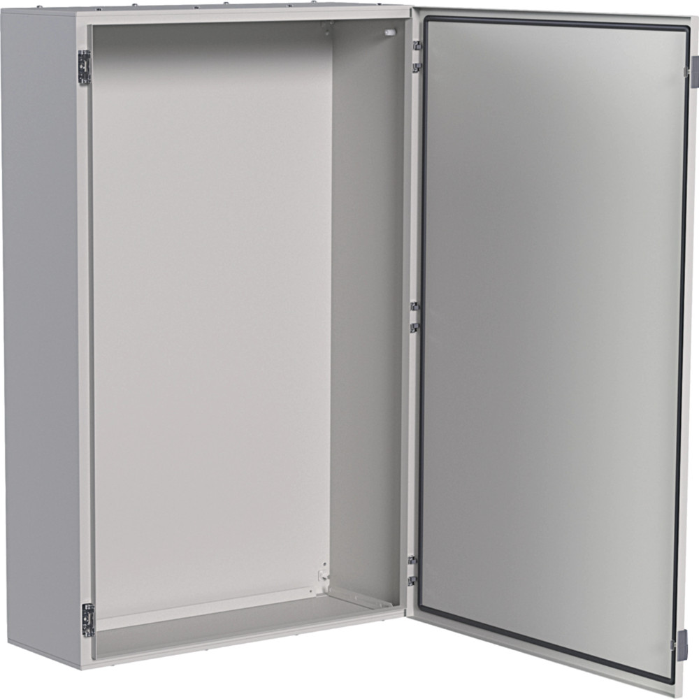 Coffret métallique porte pleine orion plus IP65 IK10 1250x800x300mm Gris clair - Hager -