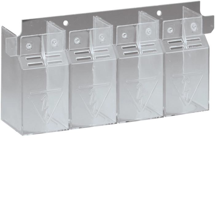 Capot cache borne 4P interrupteur 200 à 400A pour interrupteur HAxxx - Hager - HZC204,Interrupteurs